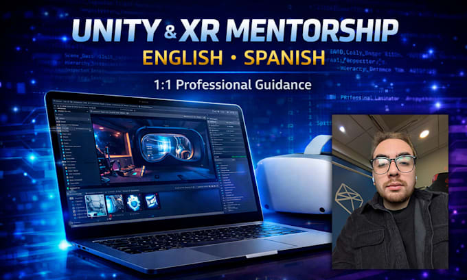 provide professional unity and xr mentorship sessions