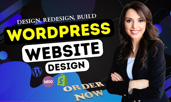 Build website development redesign, design responsive wordpress ...