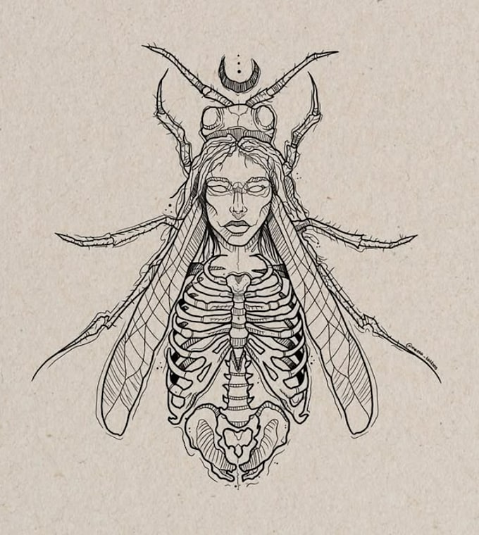 create custom tattoo style artwork