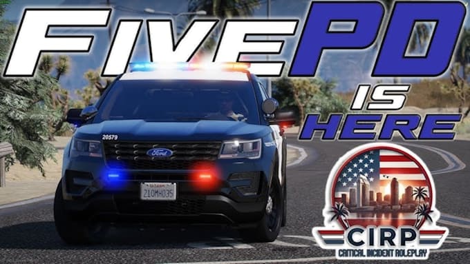 develop fivepd, lspdfr and nopixel inspired police rp server for fivem