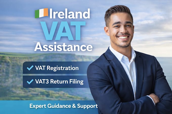 assist in ireland vat registration and vat3 return filing support