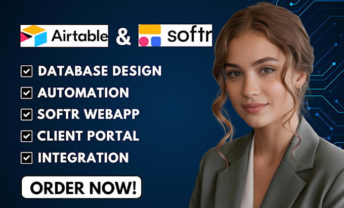 setup airtable database, airtable automation, softr webapp, airtable crm expert