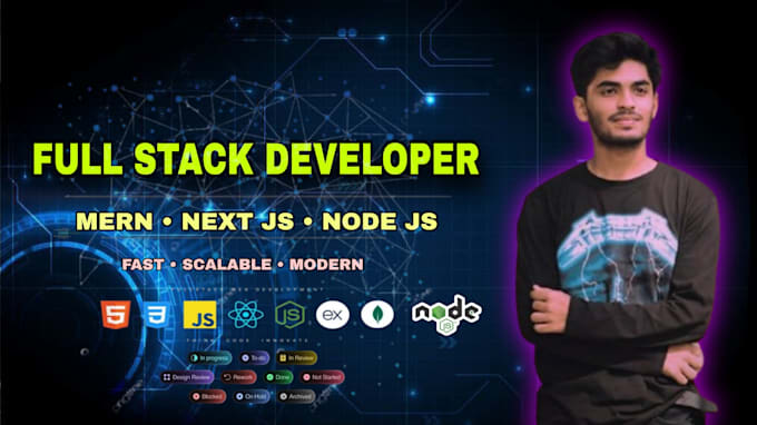 develop full stack web app using mern stack react node mongodb
