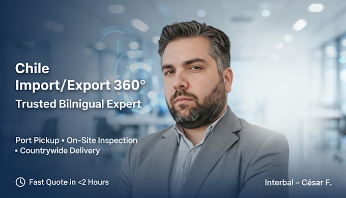 manage your import export port logistics and inspections in chile