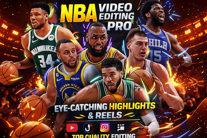 assemble viral nba highlights and basketball video editing