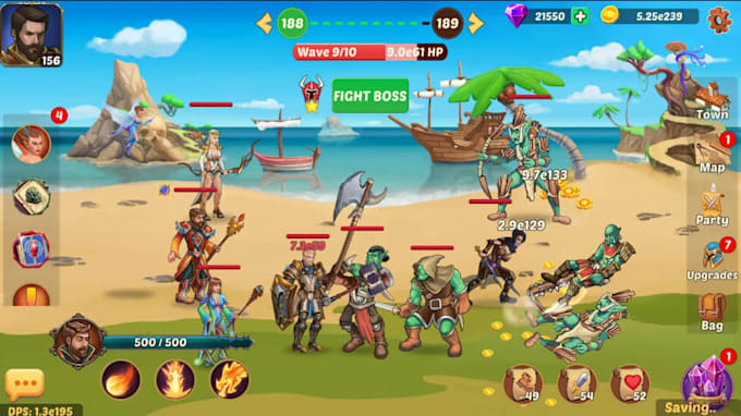 build 2d browser game multiplayer HTML5 web game with buildbox rpg game