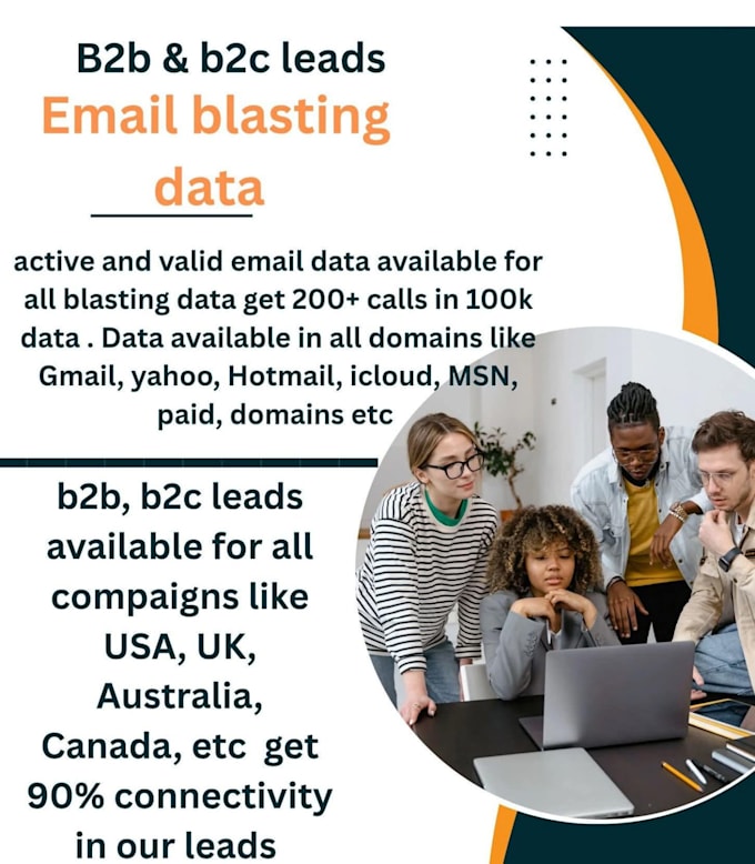 data entry, lead generation, data mining by linkedin
