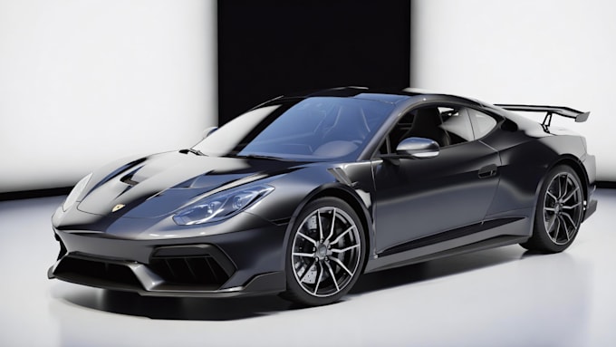 create high quality 3d car model rendering car animation car modeling keyshot