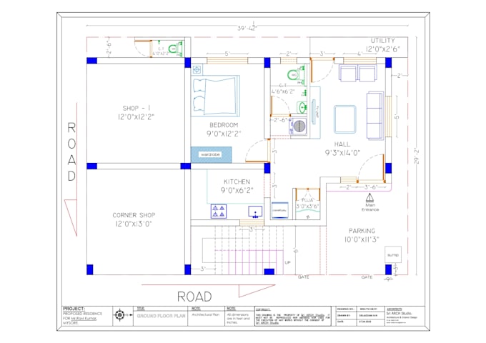 create professional architectural cad drawings in autocad
