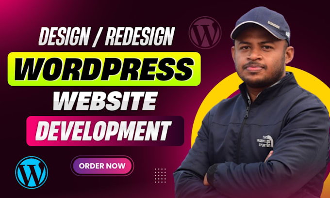 build, design, redesign, develop, clone or customize wordpress website