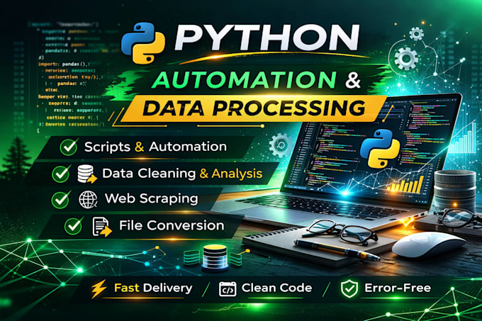 python scripts for data automation and analysis