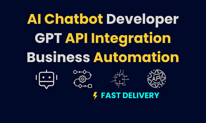 build ai chatbot with gpt API integration and automation