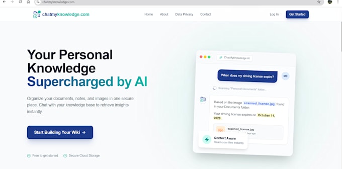 develop a fullstack ai integrated application or saas
