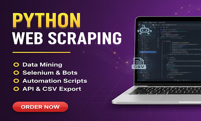 do web scraping, data mining, data extraction