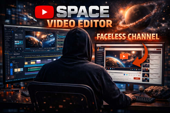 edit cinematic space video editing for youtube
