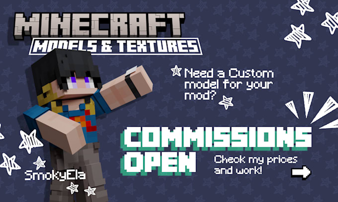 do 3d models for minecraft mods