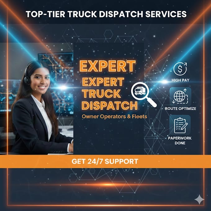 handle expert truck dispatch services for owner operators