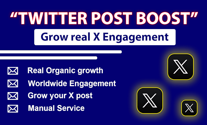 boost your x twitter posts with real engagement