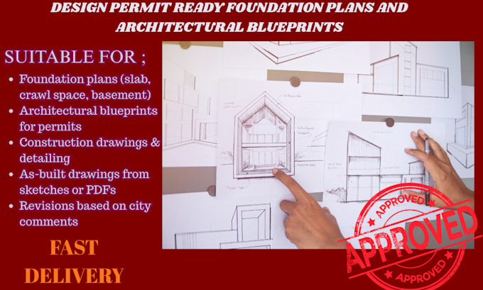 Permit ready architectural blueprints and framing plans pe stamp va nj ...
