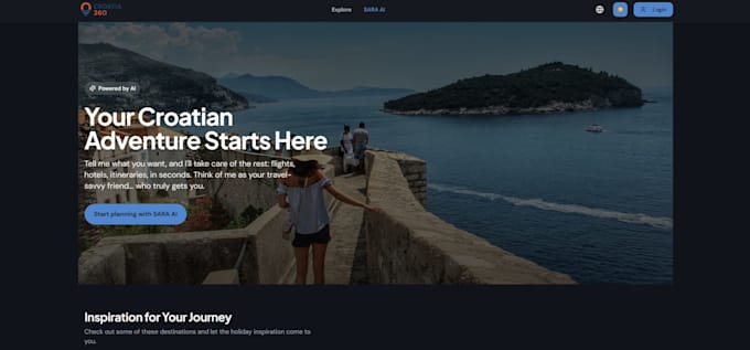 build a custom ai chatbot web application using nextjs