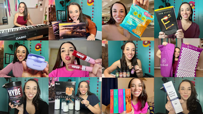 create an amazon influencer video for your product