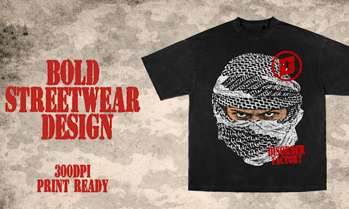 design a bold streetwear graphic