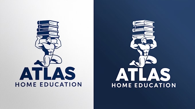 do amazing atlas education logo with vector design