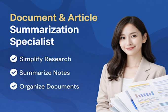summarize, organize and simplify your text, notes or research