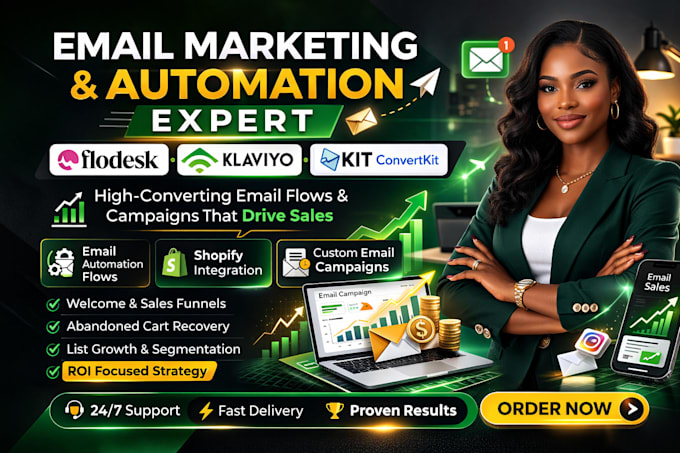 do flodesk, convertkit, klaviyo email marketing and flodesk, klaviyo flows setup