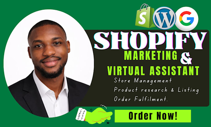 be your shopify virtual assistant for complete ecommerce operations