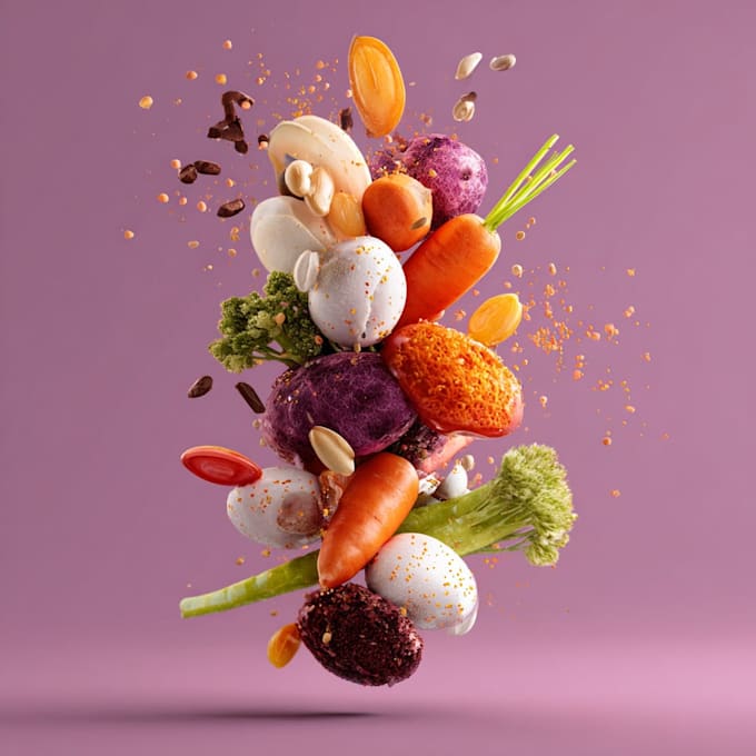 design creative animated food posters restaurant menu