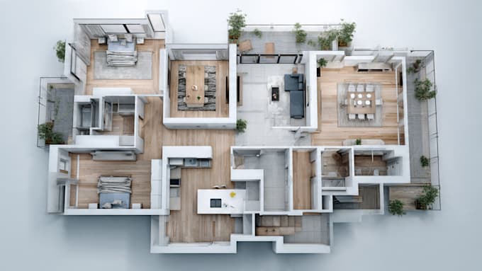 draft your 2d architecture floor plan from sketch