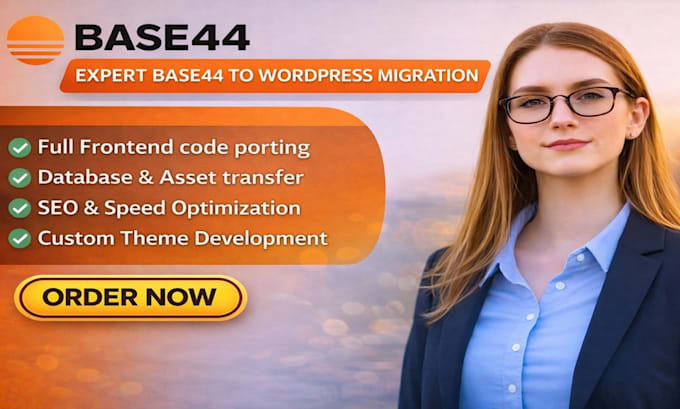 migrate base44 to wordpress base44 expert replit