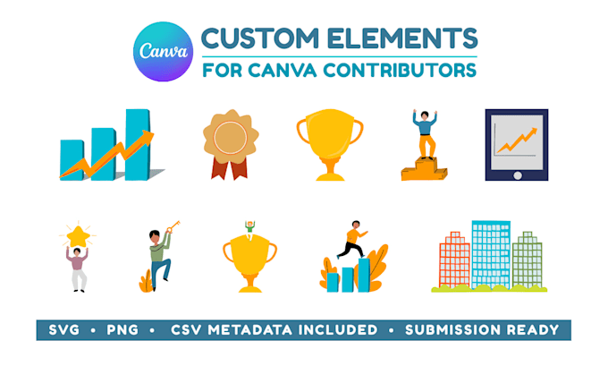 create custom elements for canva element creators