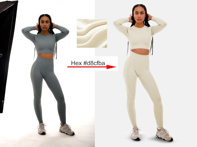 change apparel color and create ecommerce product variants