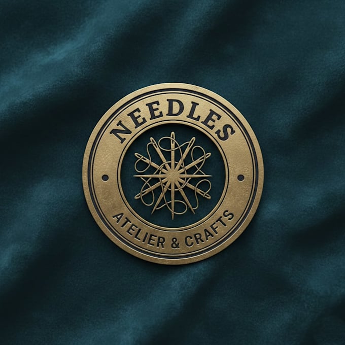 design a unique needles logo for your brand