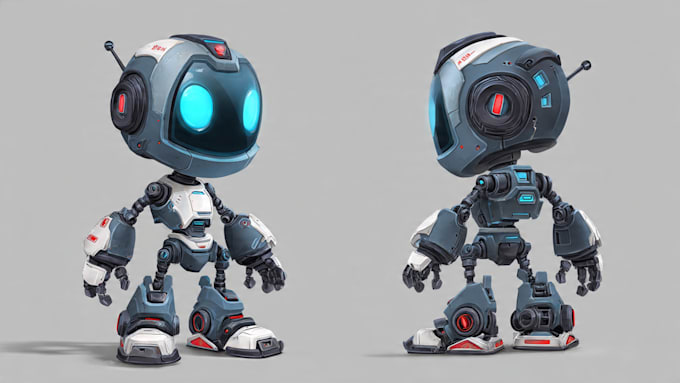 Kyoot Bot Design cute robot character or mascot by Zimackwell | Fiverr