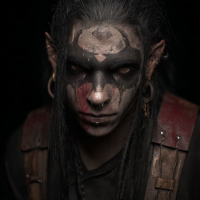 fantasy horror and fantasy horror character