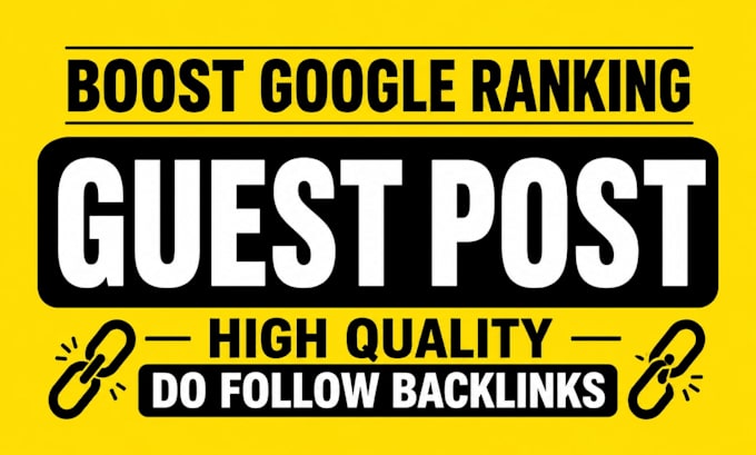 do guest post high quality dofollow backlinks