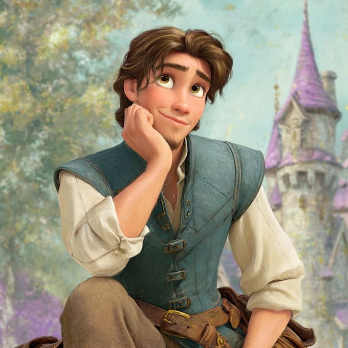 draw cartoon disney portrait