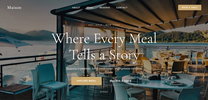 build a modern, fast and responsive website