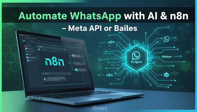 whatsapp ai agent using evolution API, n8n