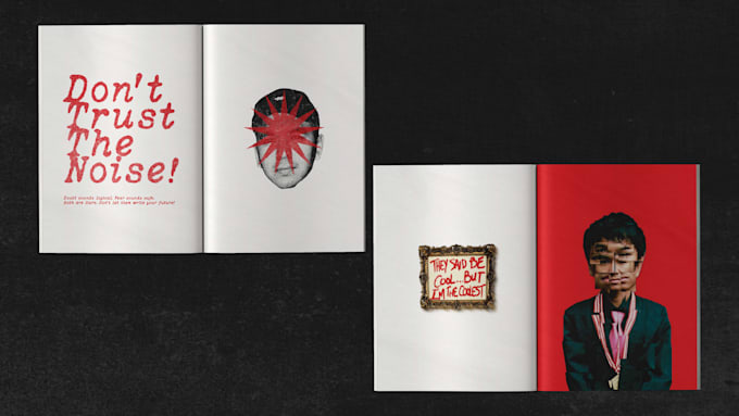 design a custom zine, catalog, and magazine layout