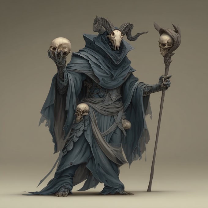 fantasy horror and fantasy horror character