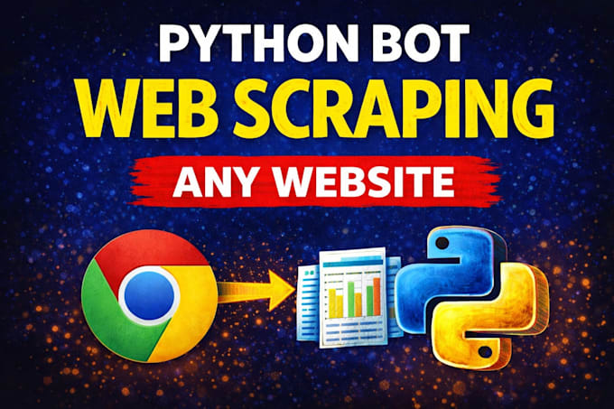 create a python web scraper