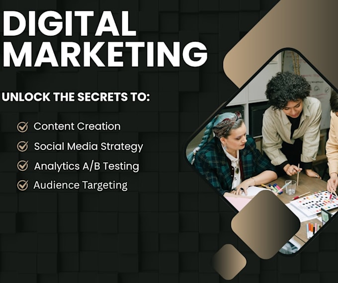 be your digital marketer