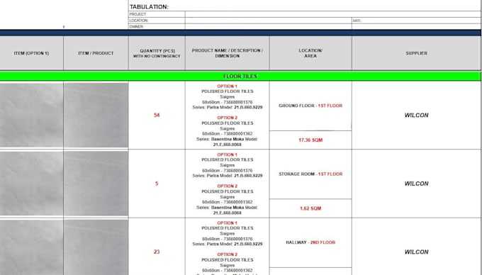 help prepare material specifications and construction estimates
