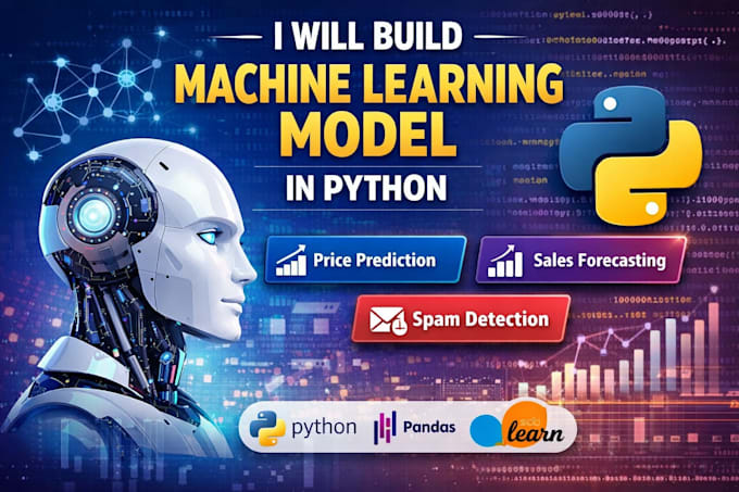 build ai, machine learning,  deep learning models in python