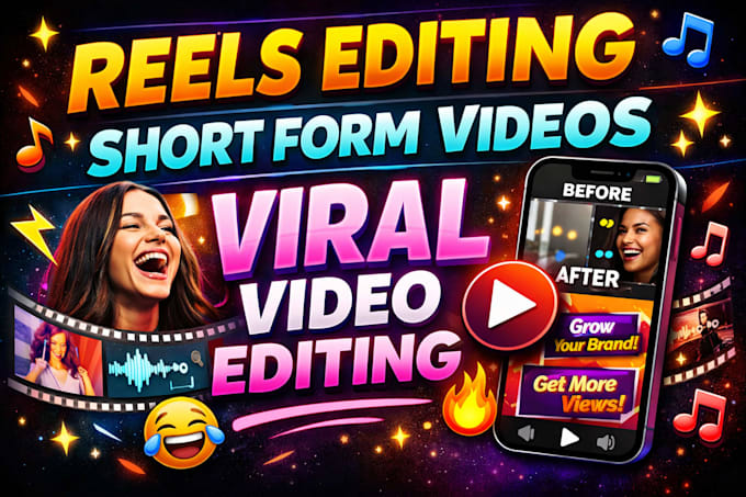 Edit viral instagram reels, youtube shorts and tiktok videos by Vishnu ...
