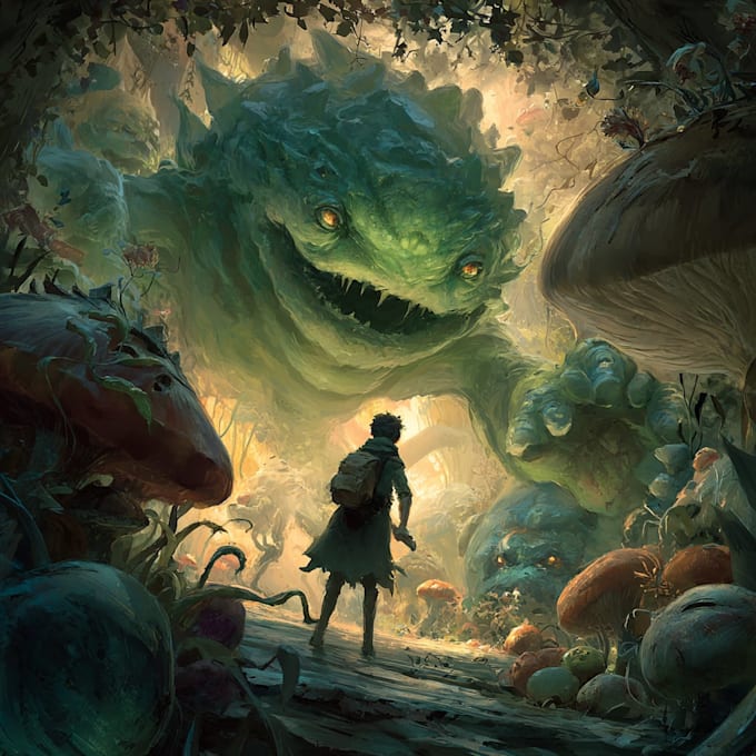 draw you monster or creature